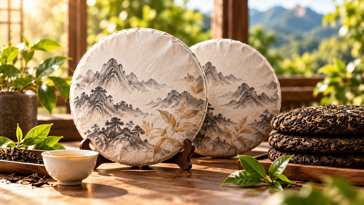 Tea cake packaging design