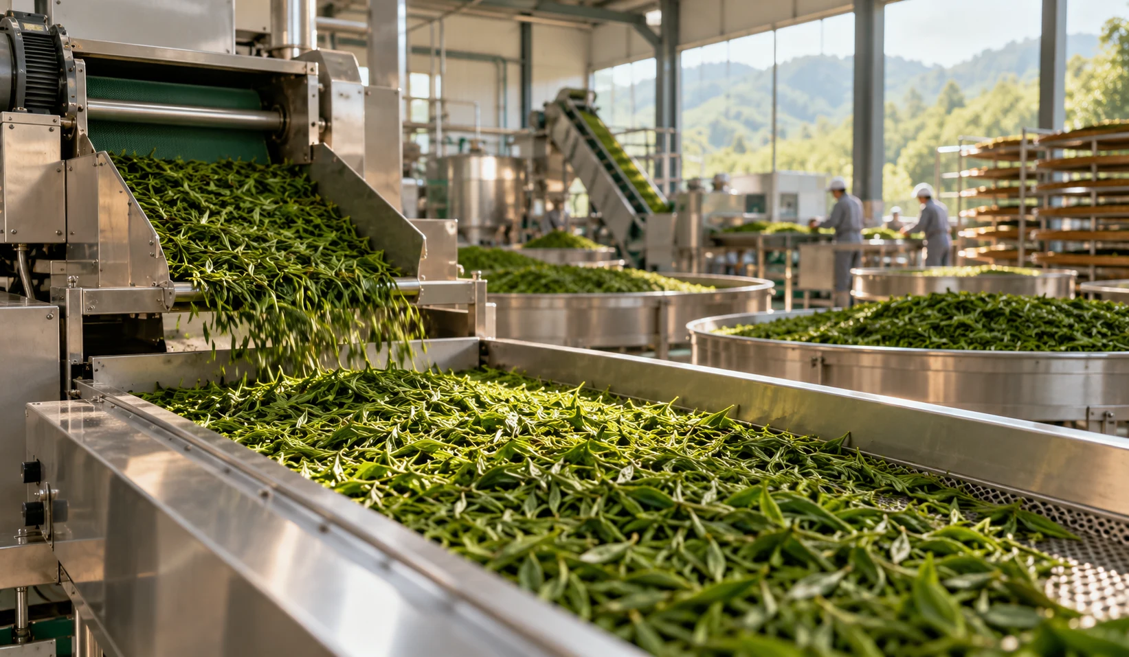 Tea processing